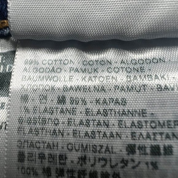 Levi's 505 Jeans Men 36x32 (36x31 Actual) Blue Acid Wash Mid Rise Straight - Picture 13 of 14